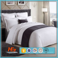 100% Cotton Fabric Embroidery Bedding Set For Hotel Cal King Size Bed